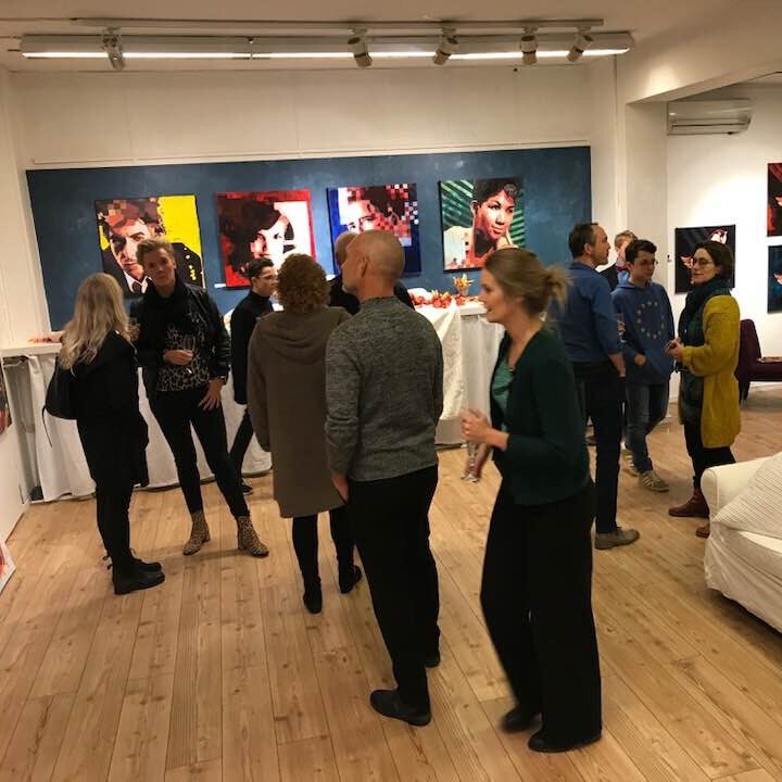 Art exhibithion at House of Näsmark near Stockholm